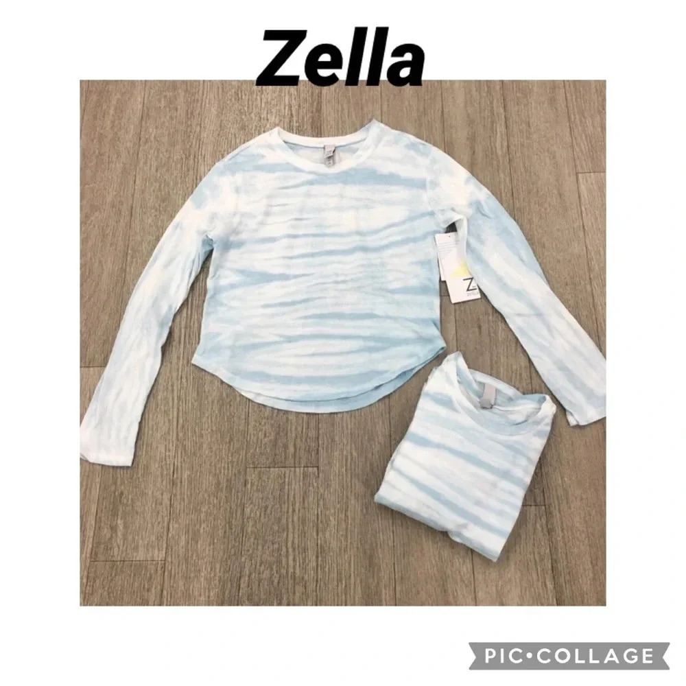 Z by Zella girls long sleeve tie dye top